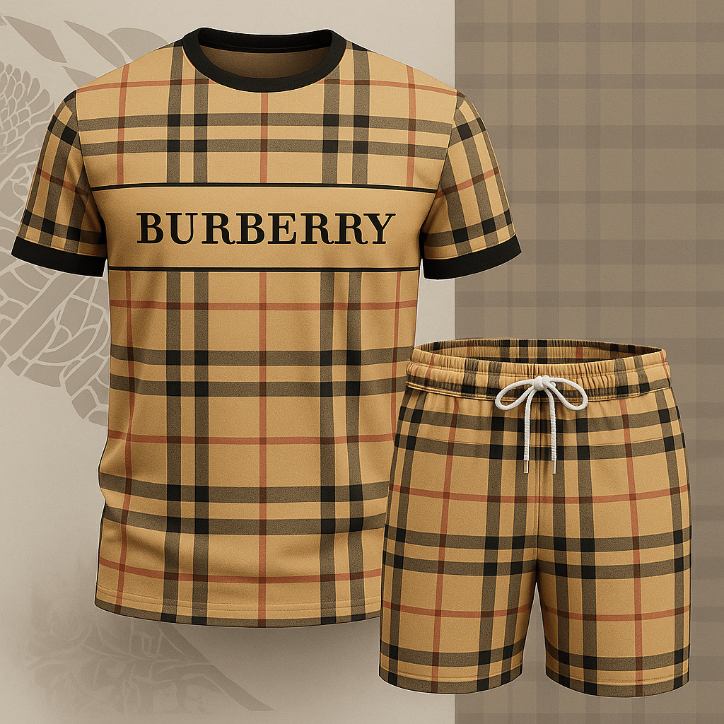 New Release – Luxury Brand Combo T-shirt & Short For Men – BBR270425