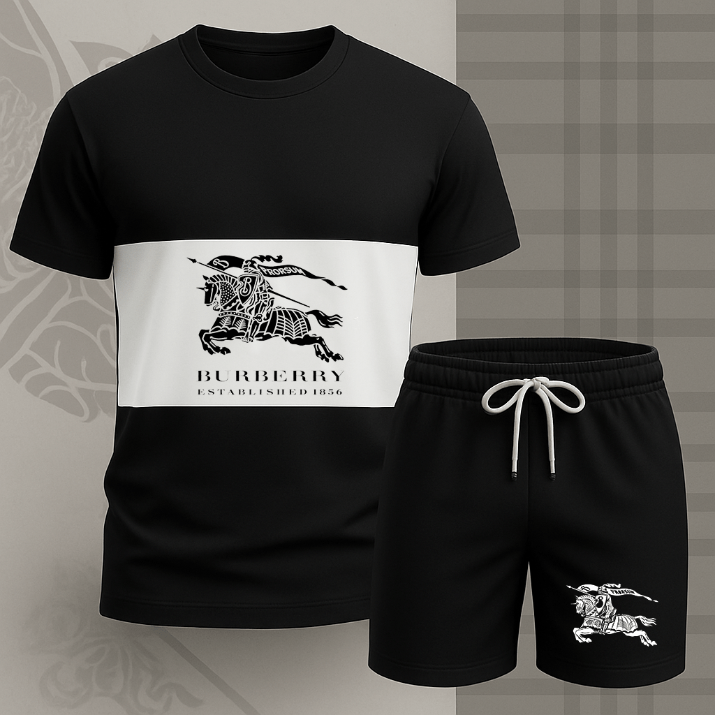 New Release – Luxury Brand Combo T-shirt & Short For Men – BBR270428