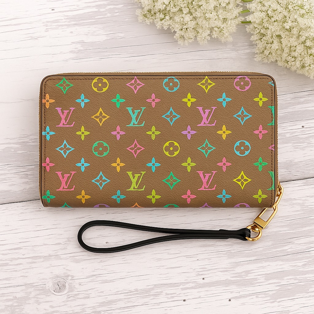 New Release – Luxury Brand Long Zip Wallet For Women – TL100521