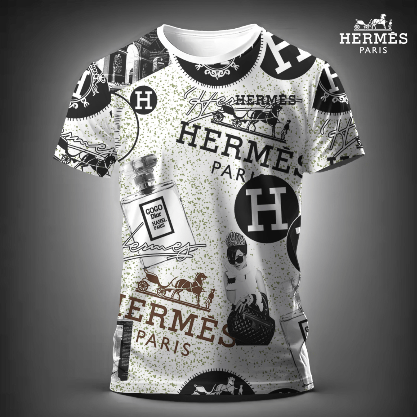 New Release: Luxury Brand Men’s T-shirt-HD4971