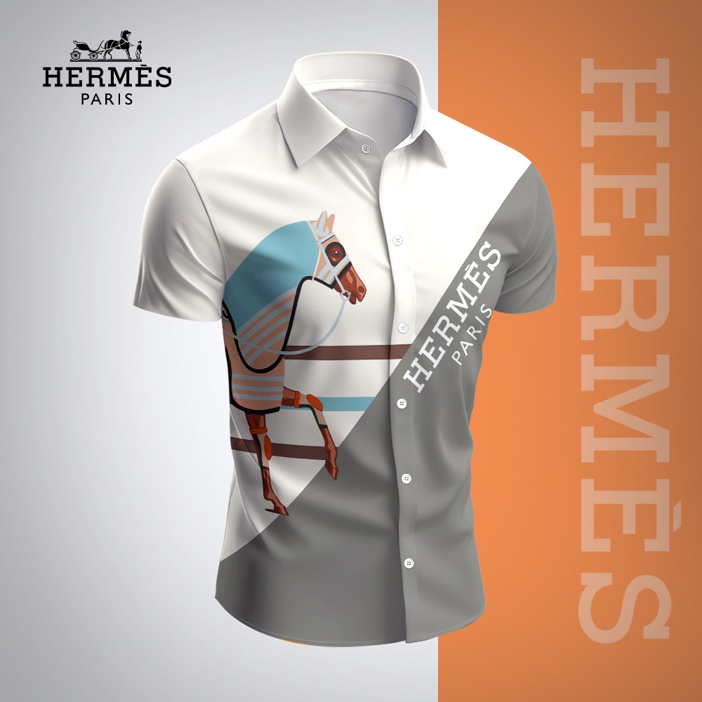 New Release: Premium Short Sleeve Button Shirt 2025 – TDA2407202191