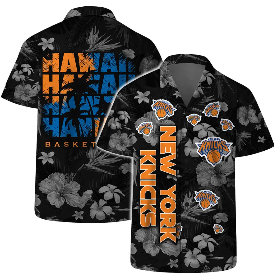New York Knicks Tropical Breeze Hawaiian Shirt – TeeAloha