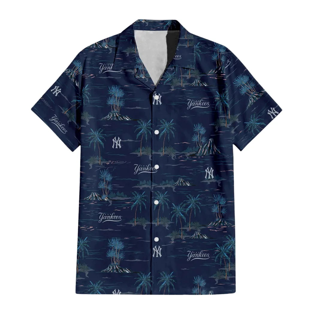 New York Yankees Island Nights Hawaiian Shirt – TeeAloha