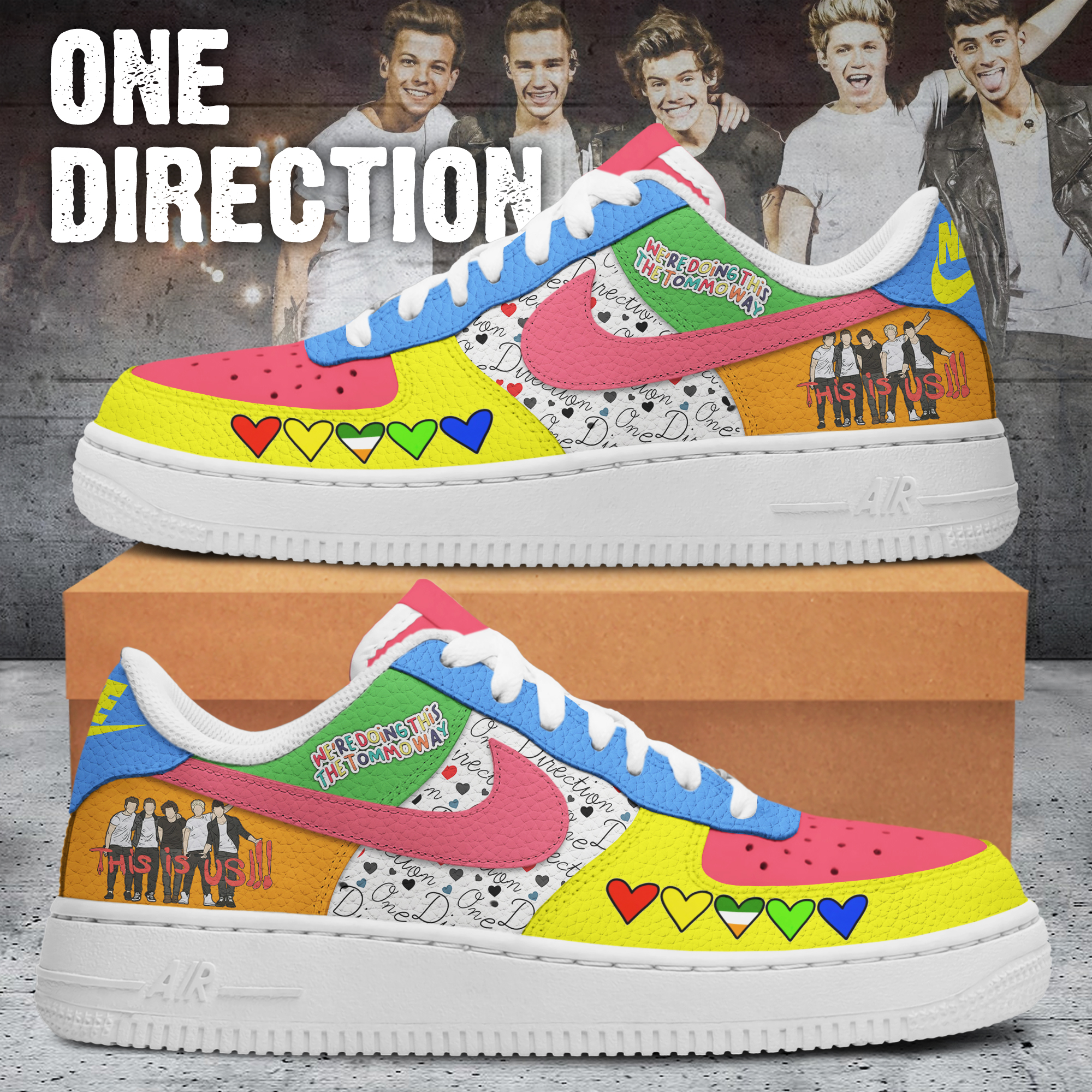 One Direction Premium Af1 Sneaker LZ 106146