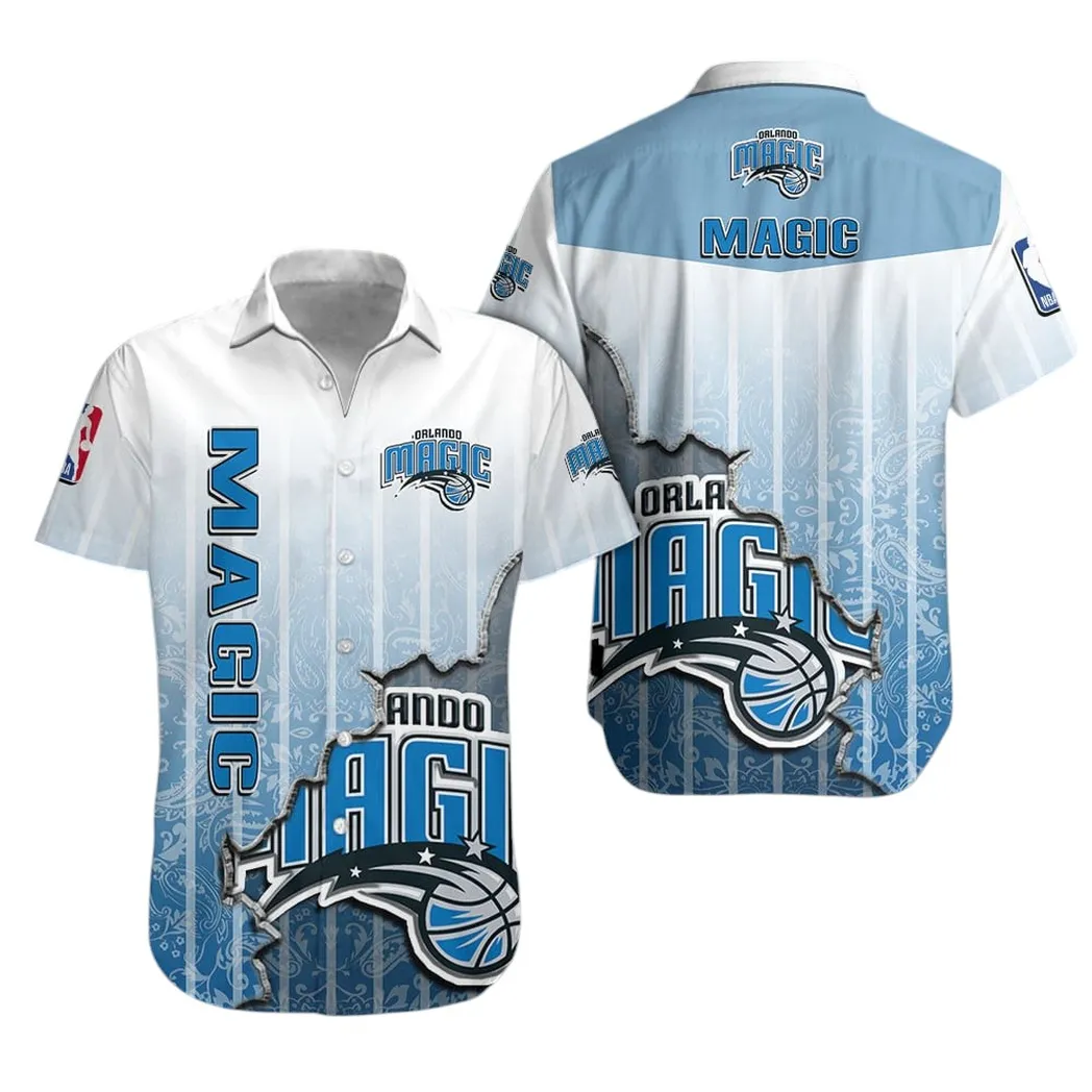 Orlando Magic Fadeaway Hawaiian Shirt – TeeAloha
