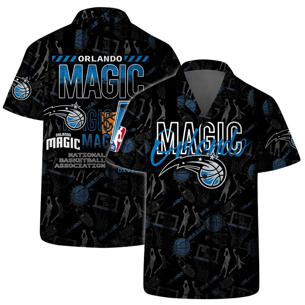 Orlando Magic Hoops Legacy Hawaiian Shirt – TeeAloha