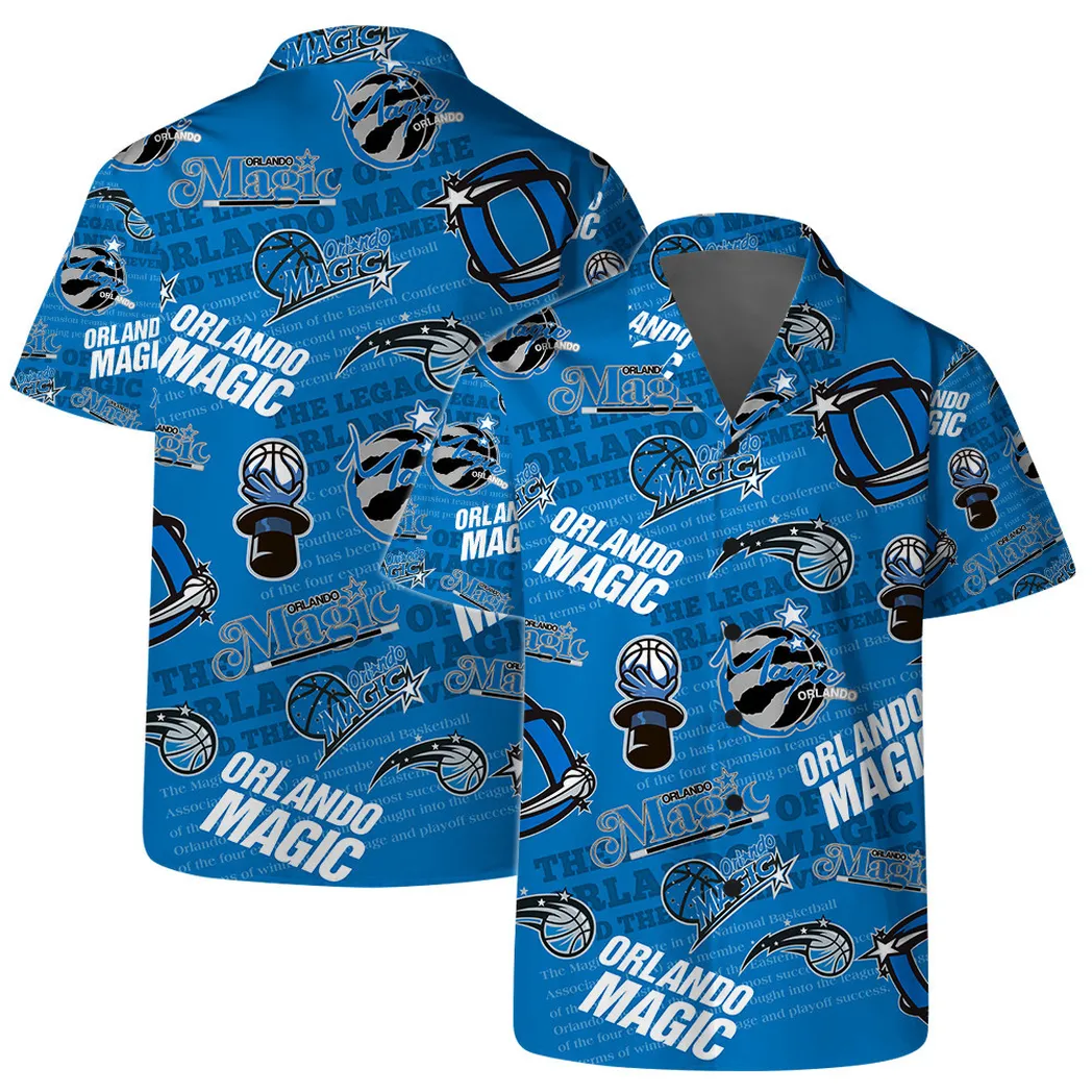 Orlando Magic Slam Dunk Hawaiian Shirt – TeeAloha