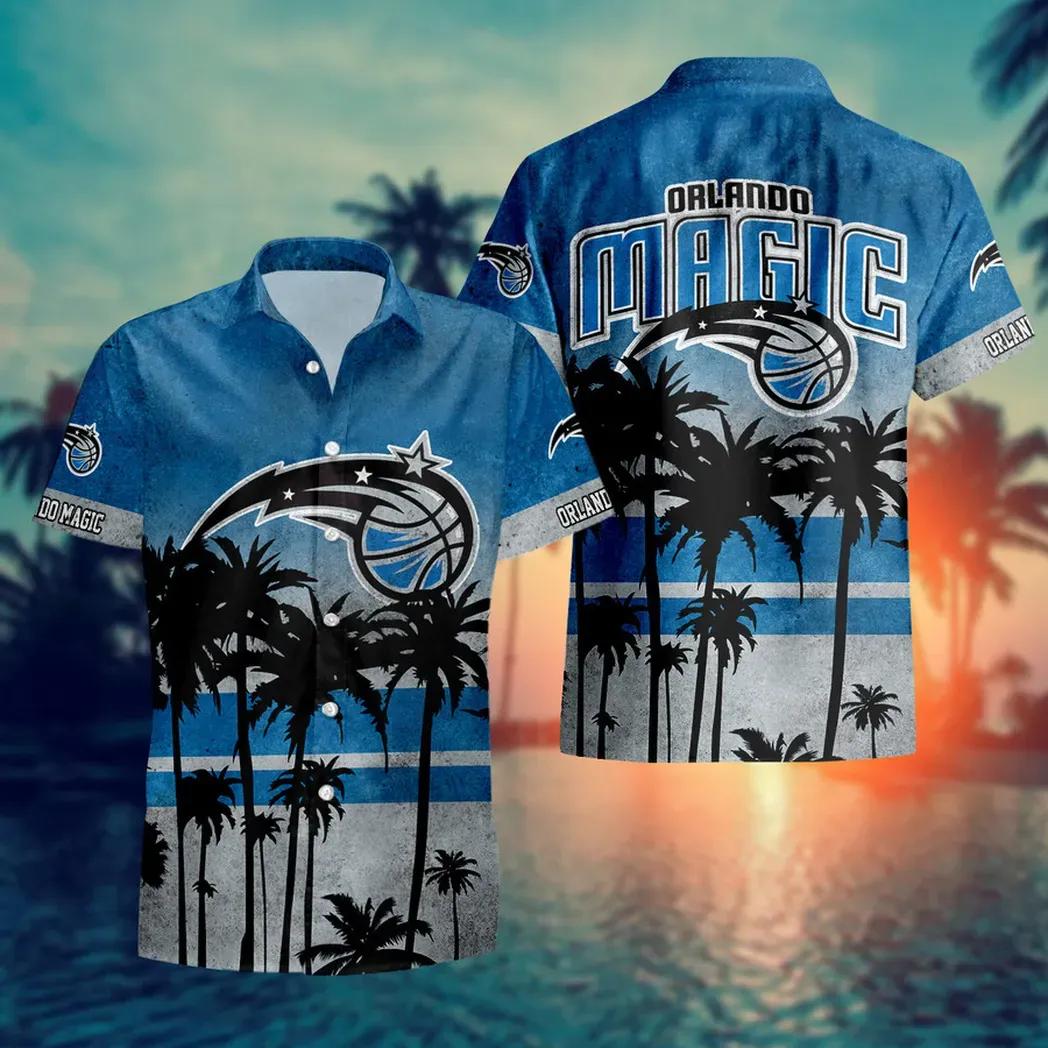 Orlando Magic Sunset Palms Hawaiian Shirt – TeeAloha