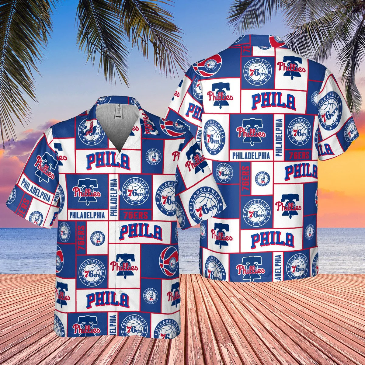 Philadelphia 76ers All-Star Heritage Hawaiian Shirt – TeeAloha