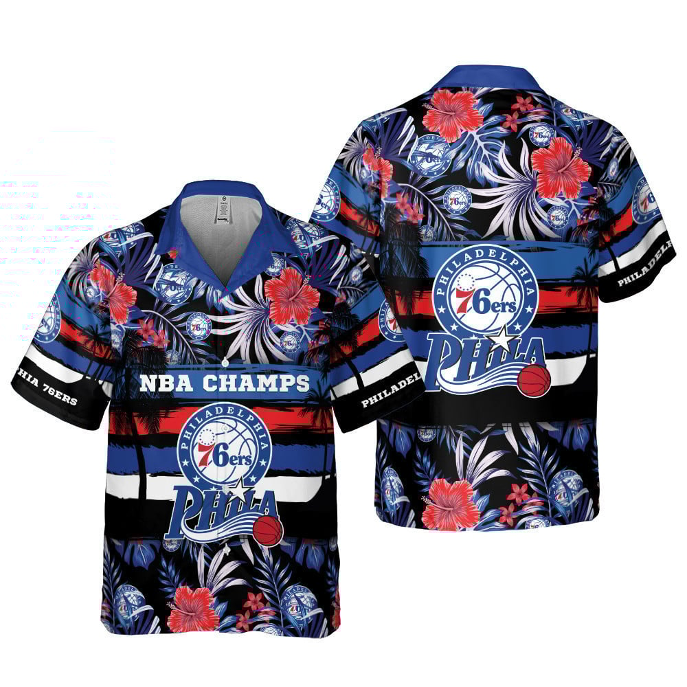 Philadelphia 76ers NBA Champs Hawaiian Shirt – TeeAloha