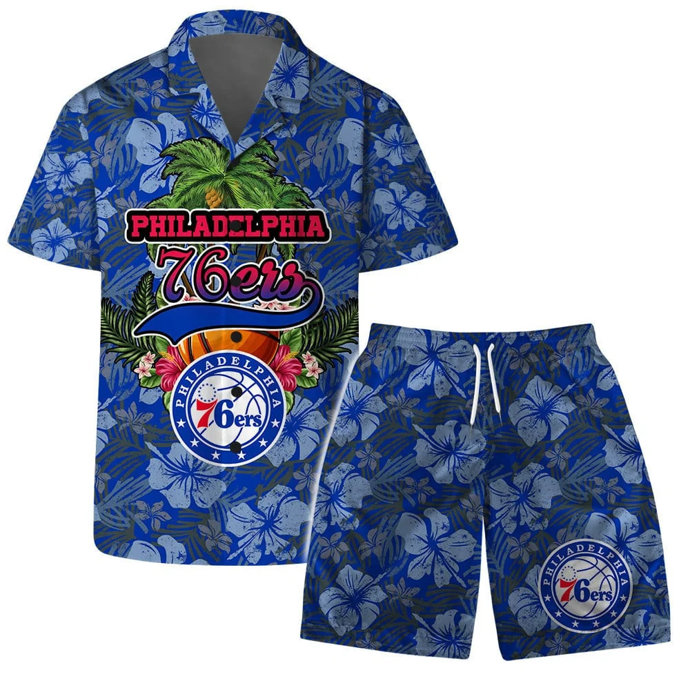 Philadelphia 76ers Tropical Hoop Dreams Hawaiian Shirt – TeeAloha