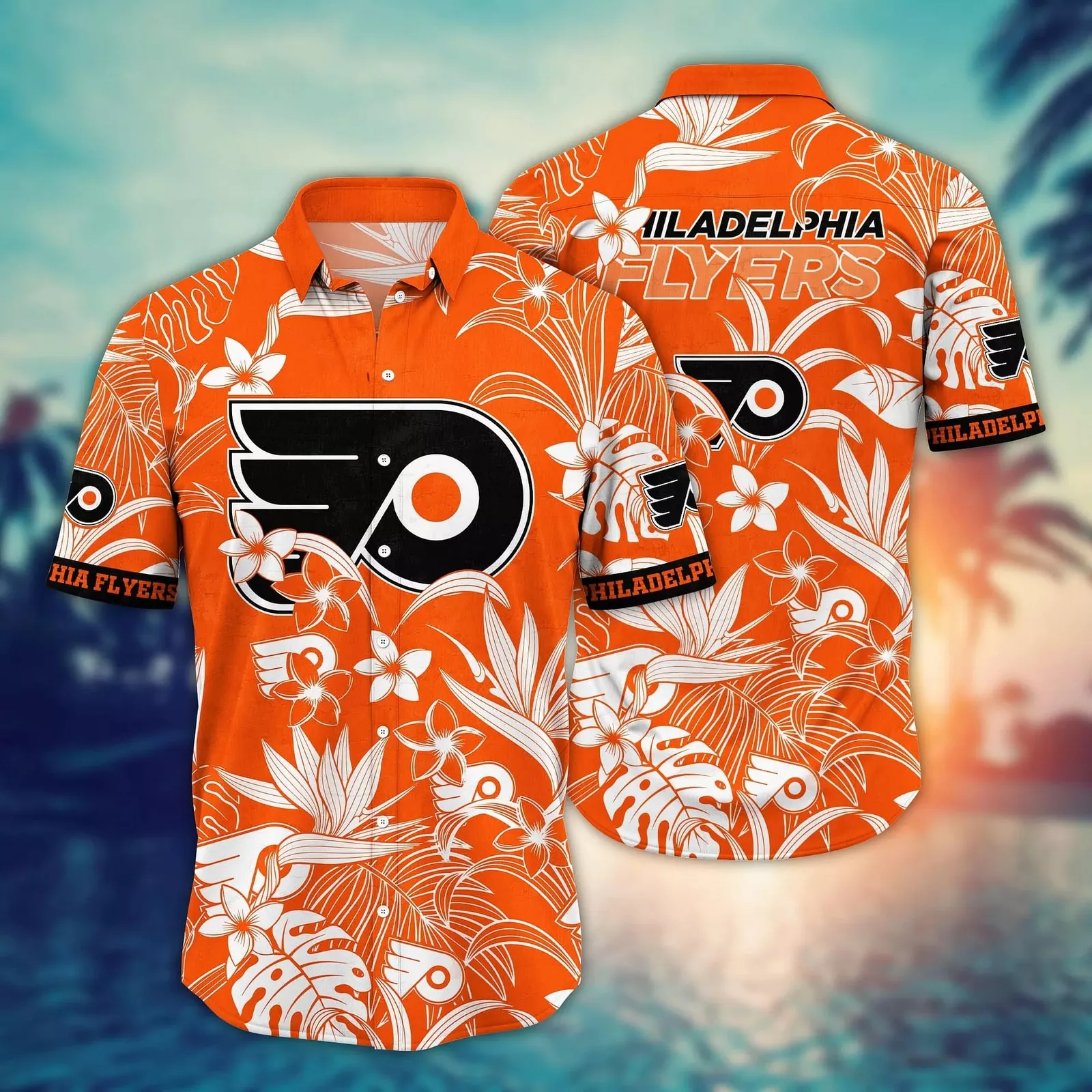 Philadelphia Flyers Classic Aloha Hawaiian Shirt – TeeAloha