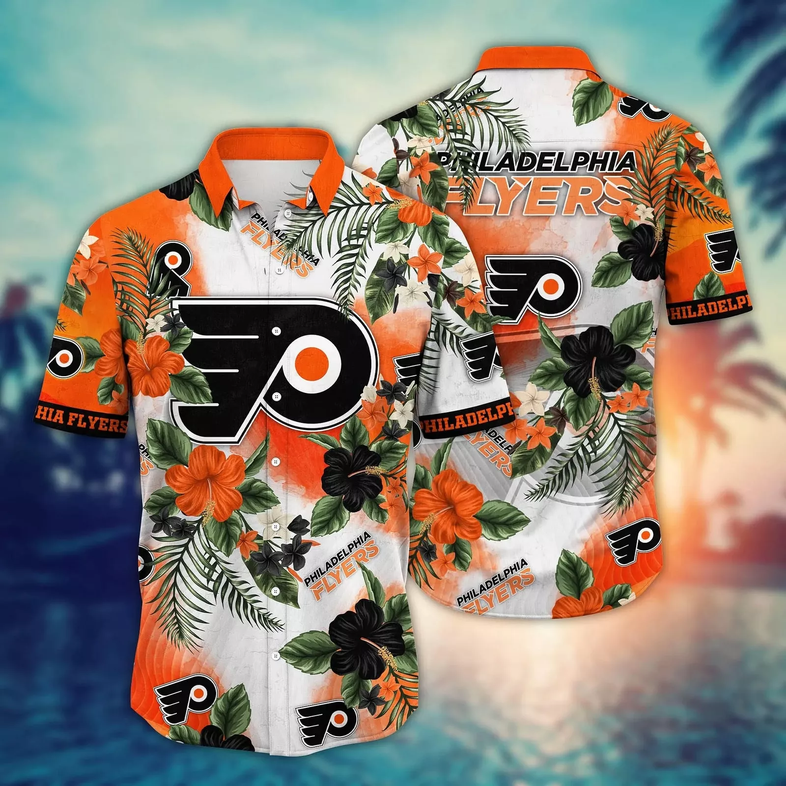 Philadelphia Flyers Island Breeze Hawaiian Shirt – TeeAloha