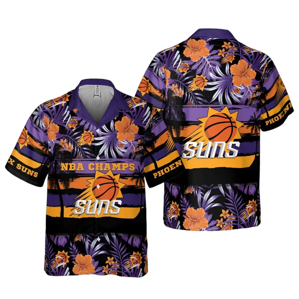 Phoenix Suns Championship Tropics Hawaiian Shirt – TeeAloha