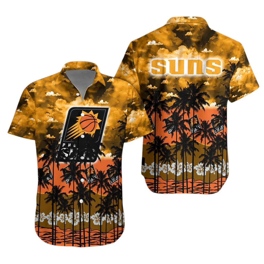 Phoenix Suns Sunset Palms Hawaiian Shirt – TeeAloha