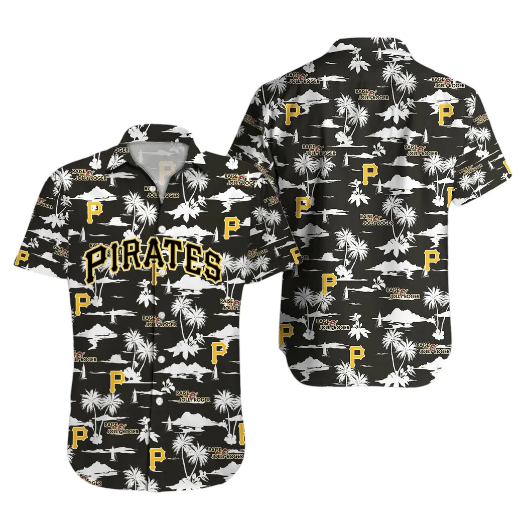 Pittsburgh Pirates Palm Island Hawaiian Shirt – TeeAloha