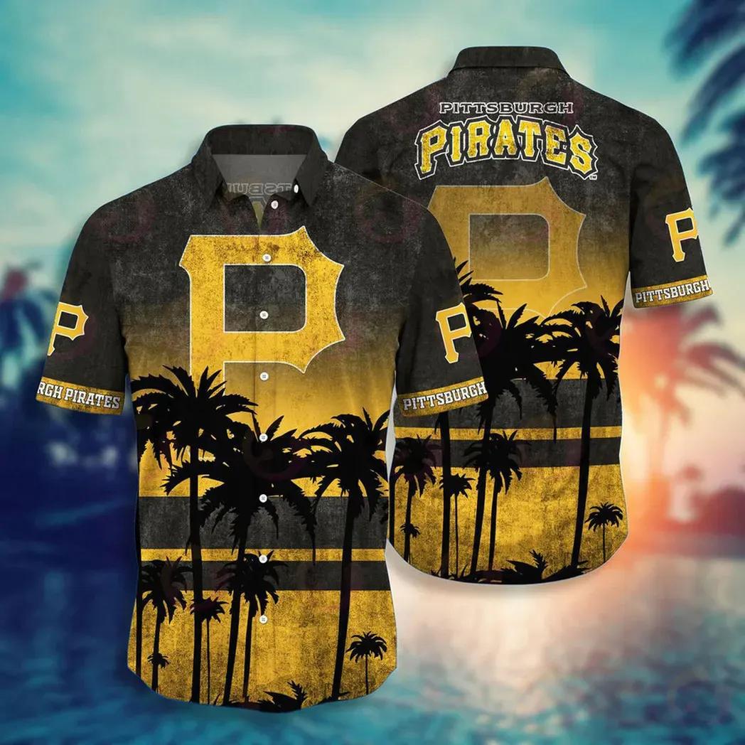 Pittsburgh Pirates Tropical Sunset Hawaiian Shirt – TeeAloha