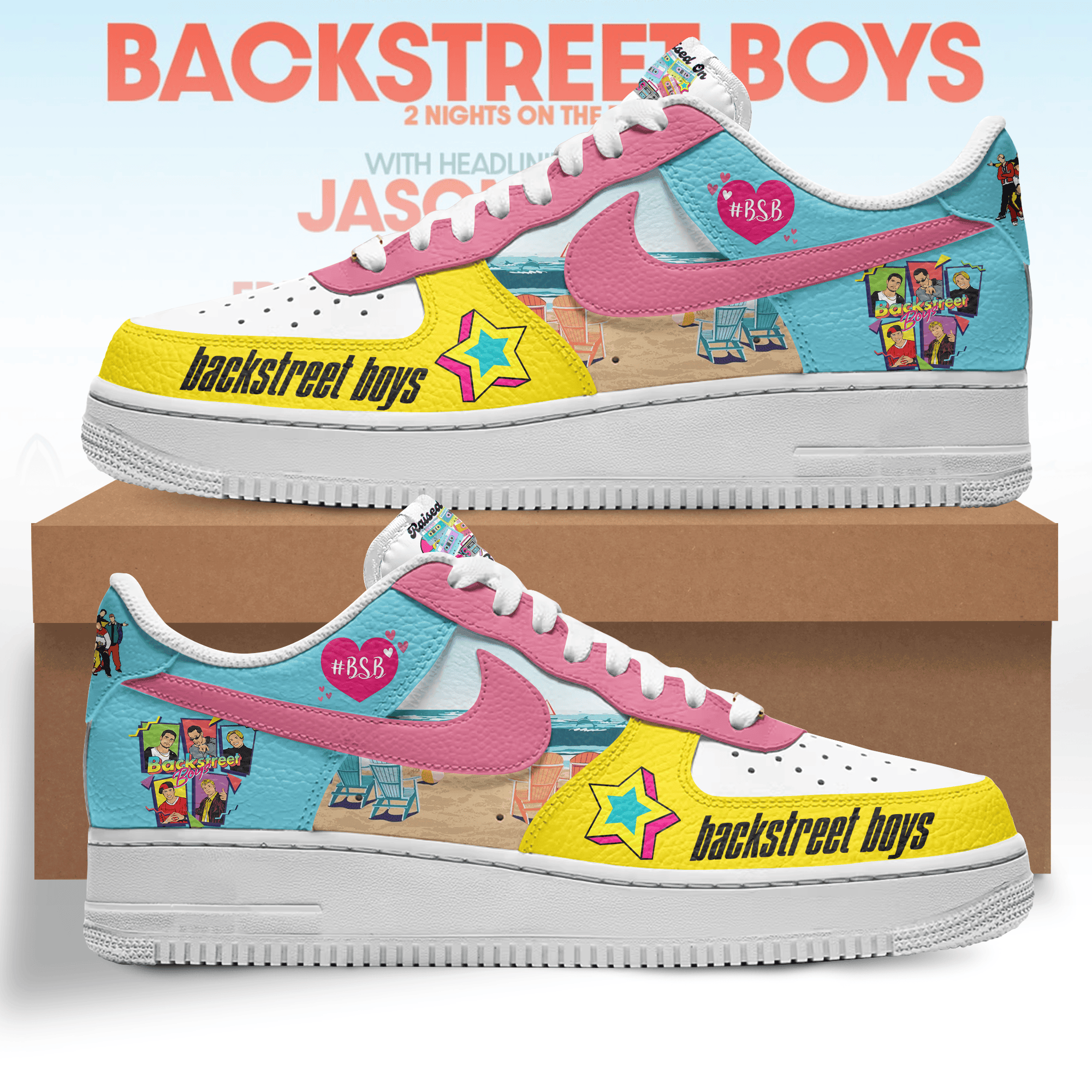 Premium Backstreet Boys AF1 Sneaker 106295