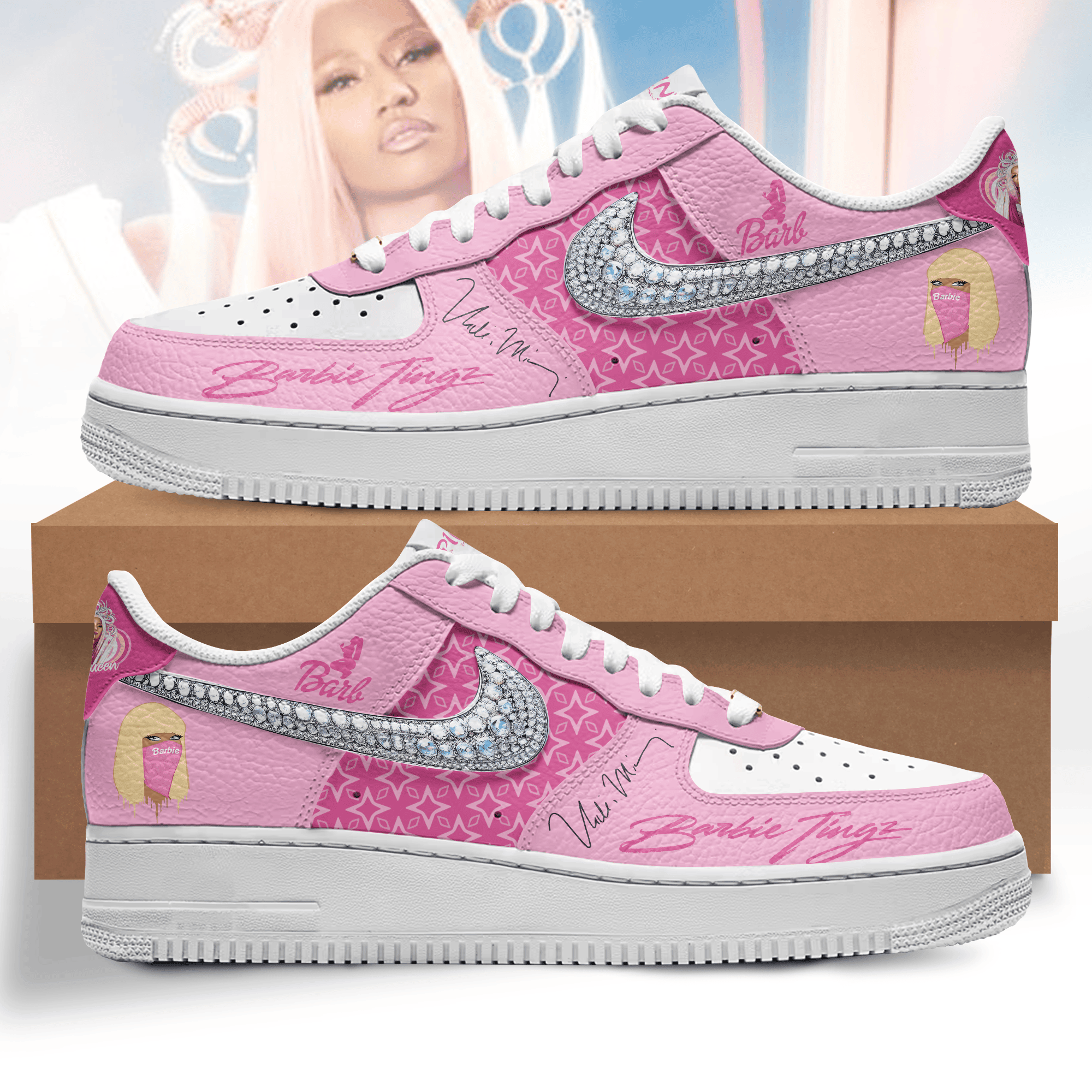 Premium Barbie Tingz AF1 Sneaker 106335