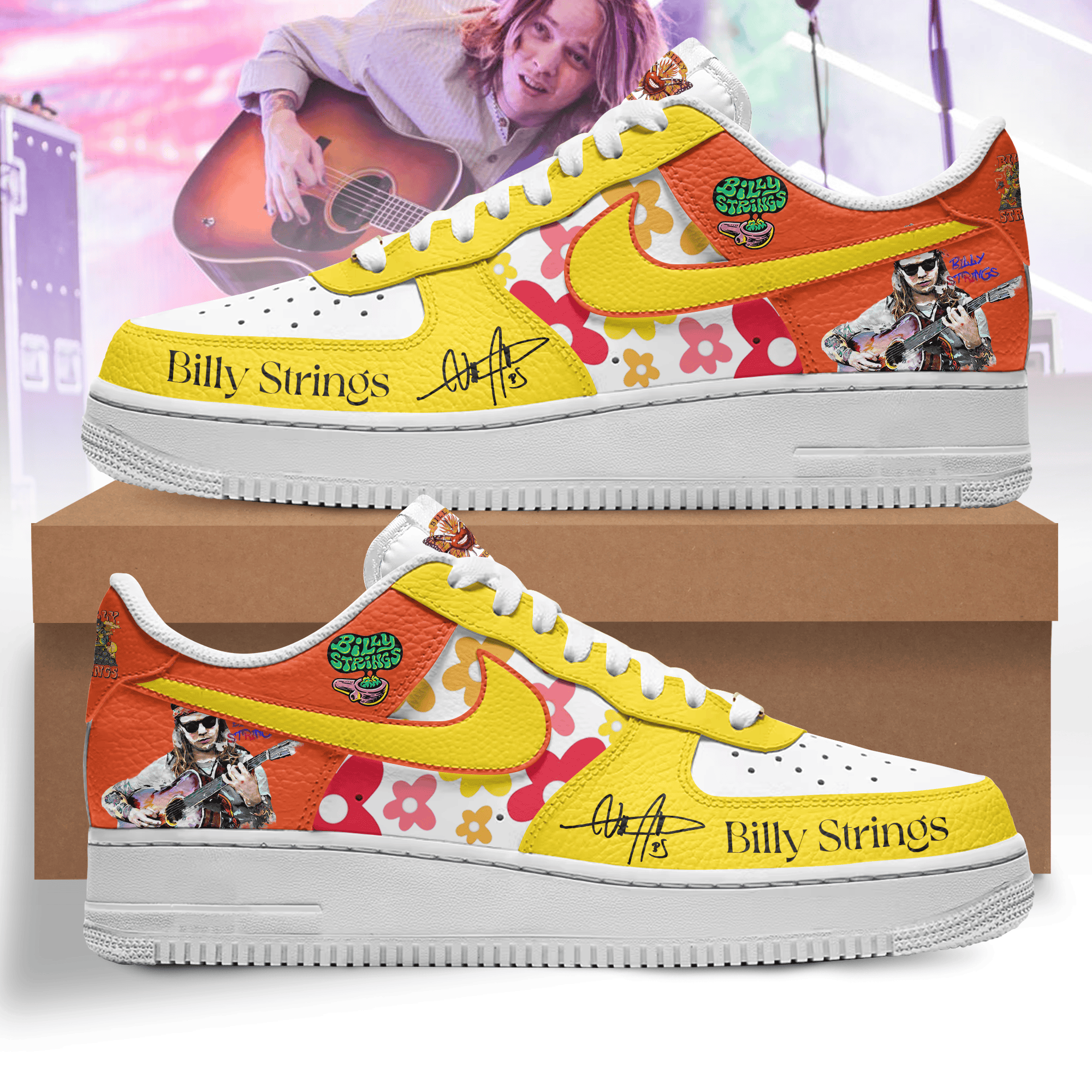 Premium Billy Strings AF1 Sneaker 106275