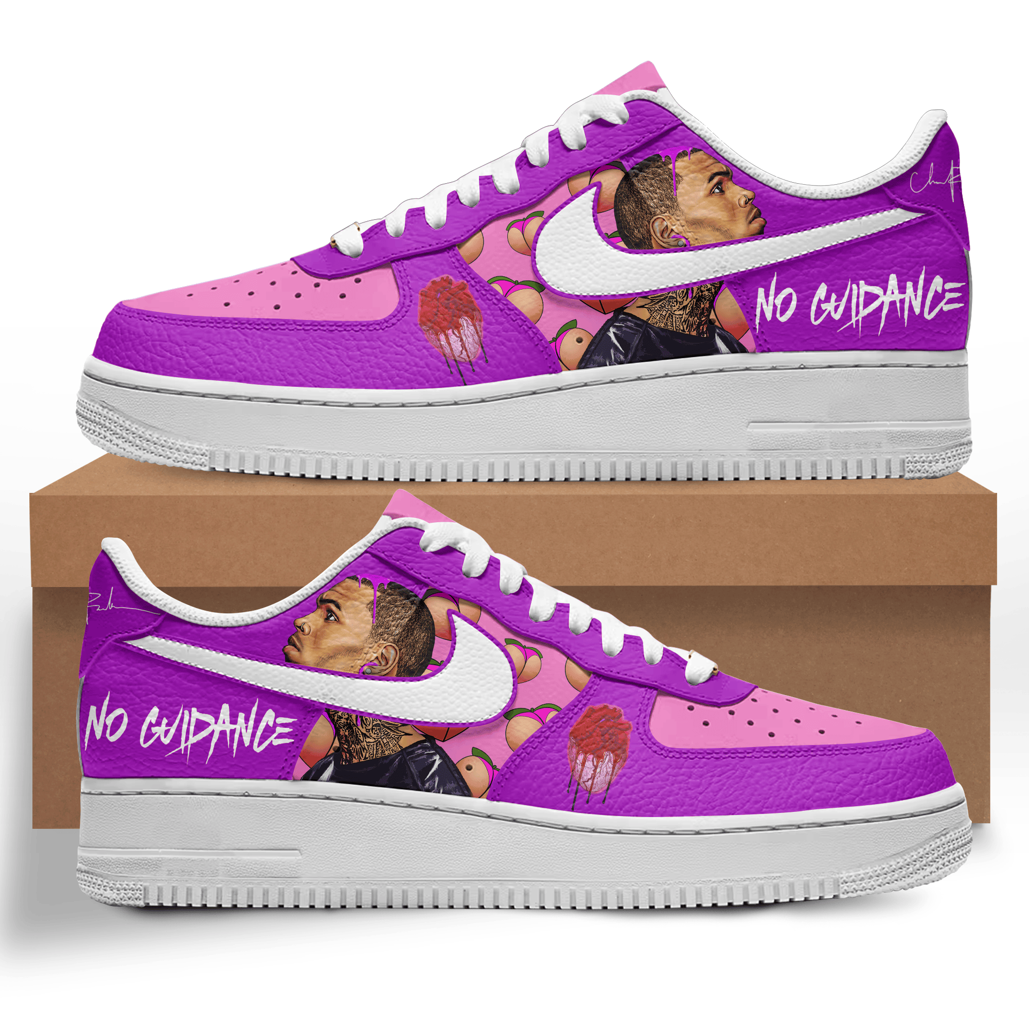 Premium Chris Brown AF1 Sneaker 106334