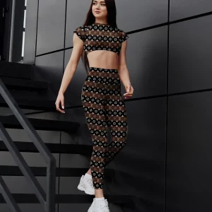 Premium Crop Top Leggings Set 2025 – TL1697080172297
