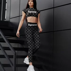 Premium Crop Top Leggings Set 2025 – TL1697080380165