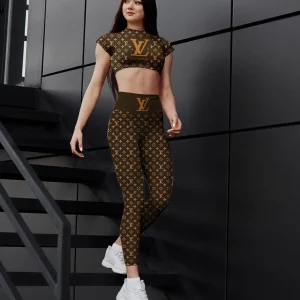 Premium Crop Top Leggings Set 2025 – TL1697080459375