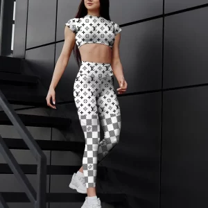 Premium Crop Top Leggings Set 2025 – TL1697080522825