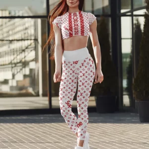 Premium Crop Top Leggings Set 2025 – TL1697080952108
