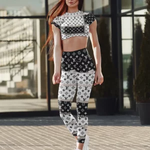 Premium Crop Top Leggings Set 2025 – TL1697081046845