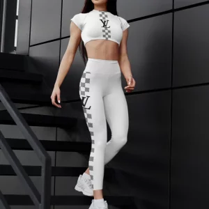 Premium Crop Top Leggings Set 2025 – TL1697081219209
