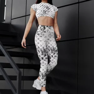 Premium Crop Top Leggings Set 2025 – TL1697081278975