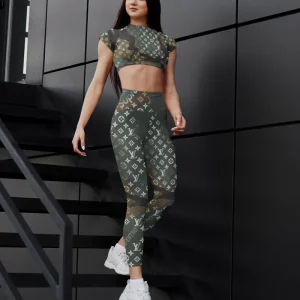 Premium Crop Top Leggings Set 2025 – TL1697081352315