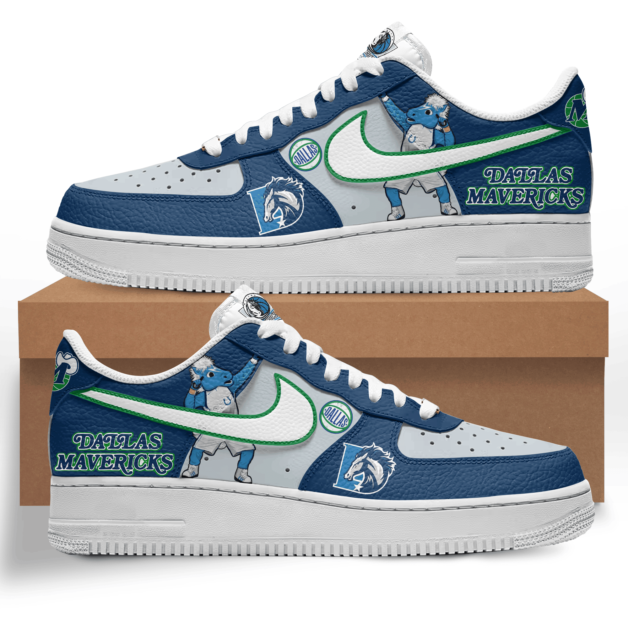 Premium Dallas Mavericks AF1 Sneaker 106343