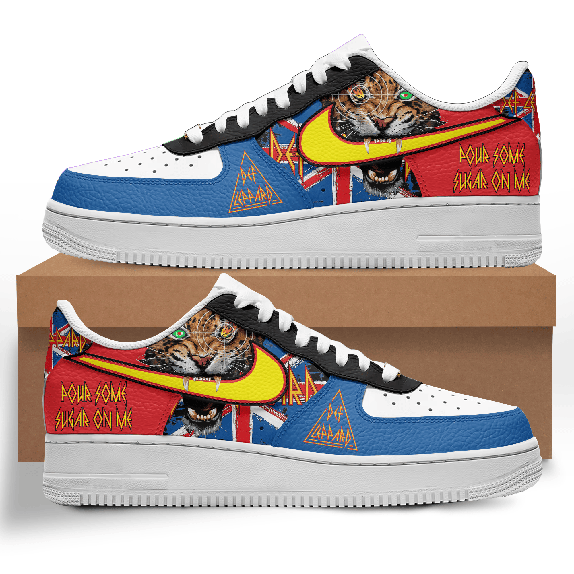 Premium Def Leppard AF1 Sneaker 106341