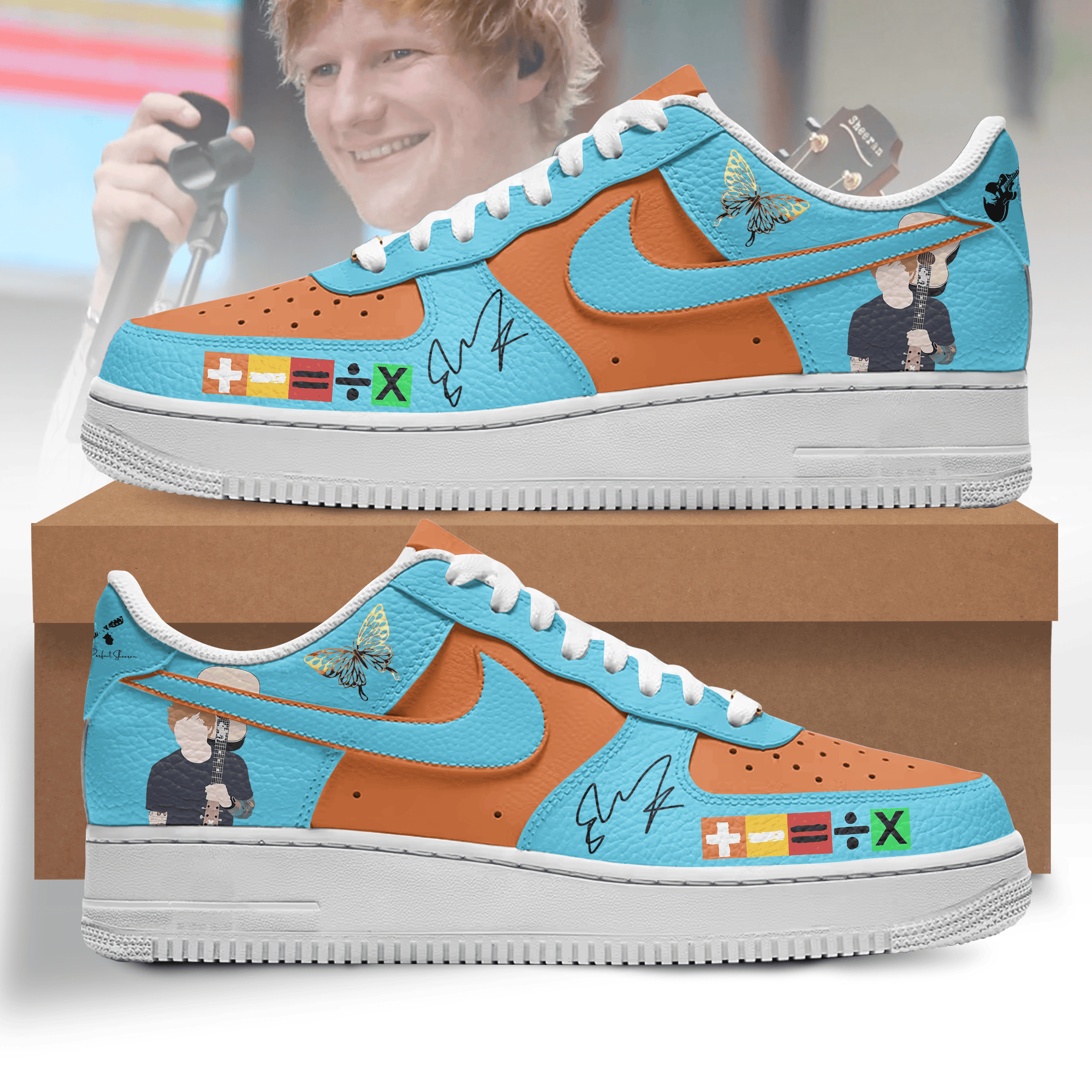 Premium Ed Sheeran AF1 Sneaker 106304