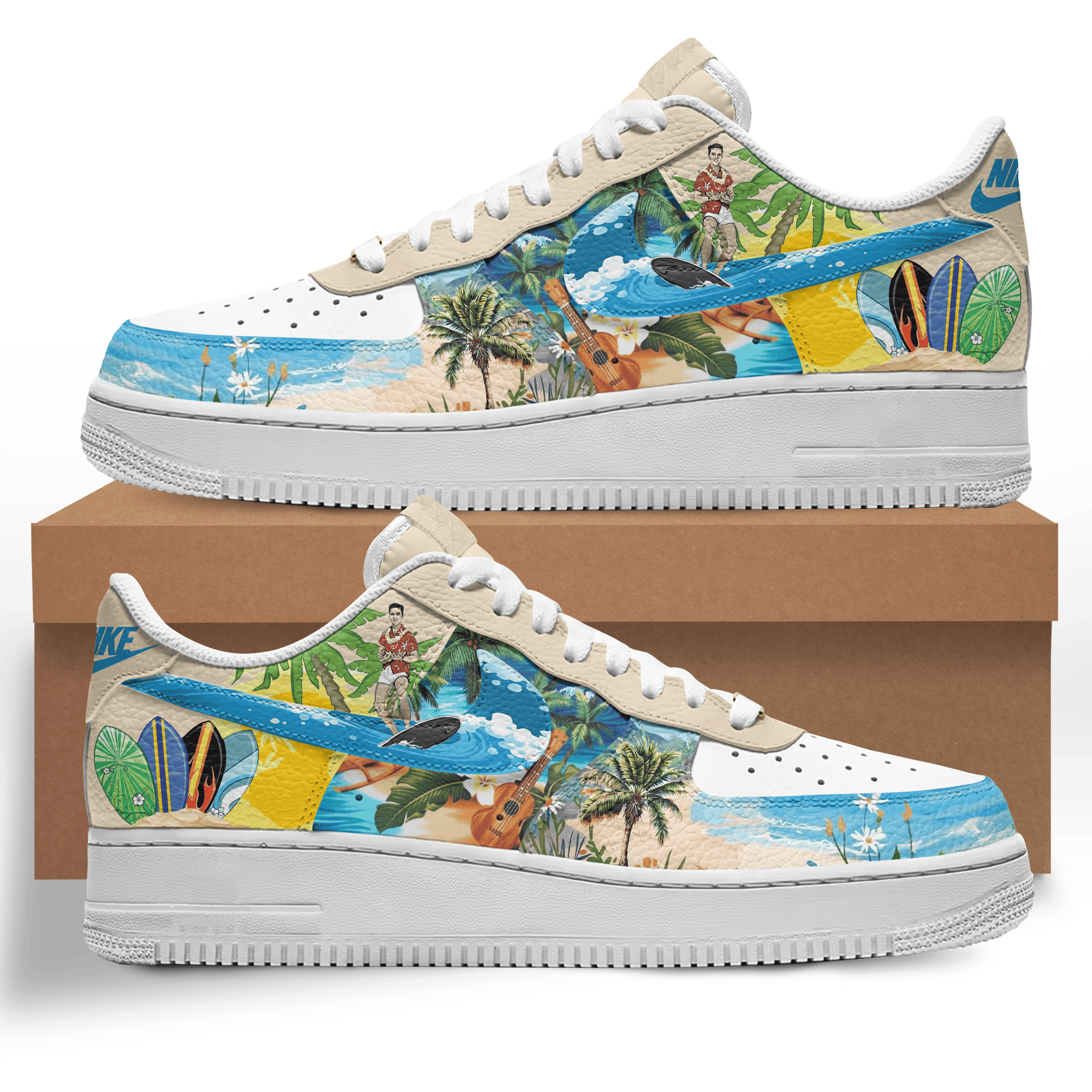 Premium Elvis Presley AF1 Sneaker 106318