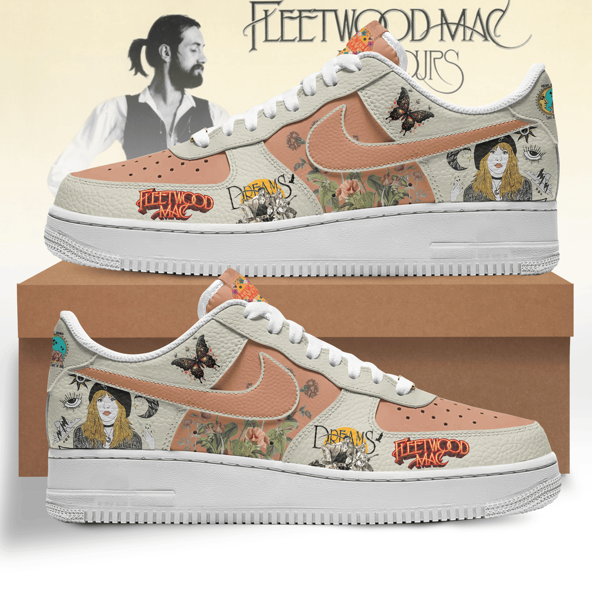 Premium Fleetwood Mac AF1 Sneaker 106291