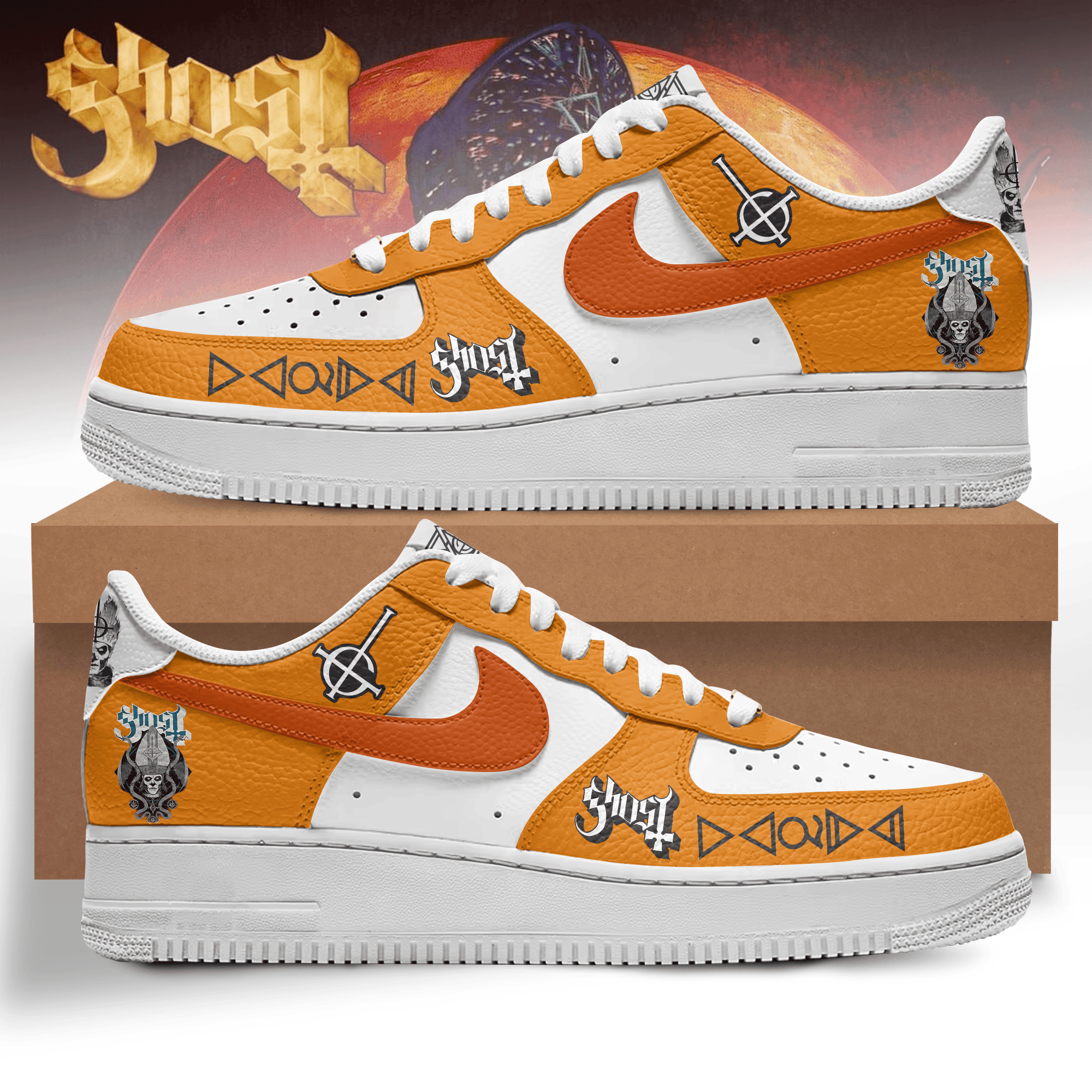 Premium Ghost Rock AF1 Sneaker 106326