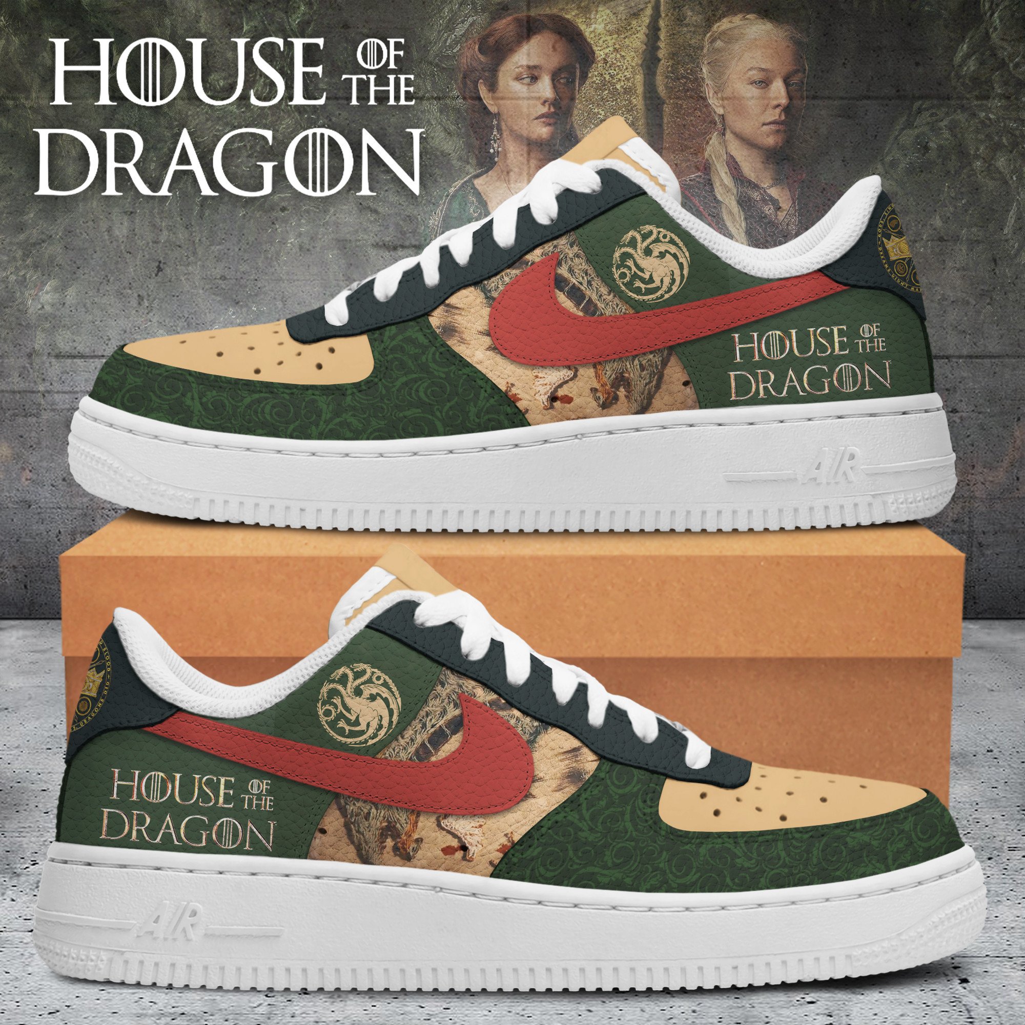 Premium House Of The Dragon AF1 Sneaker 106267