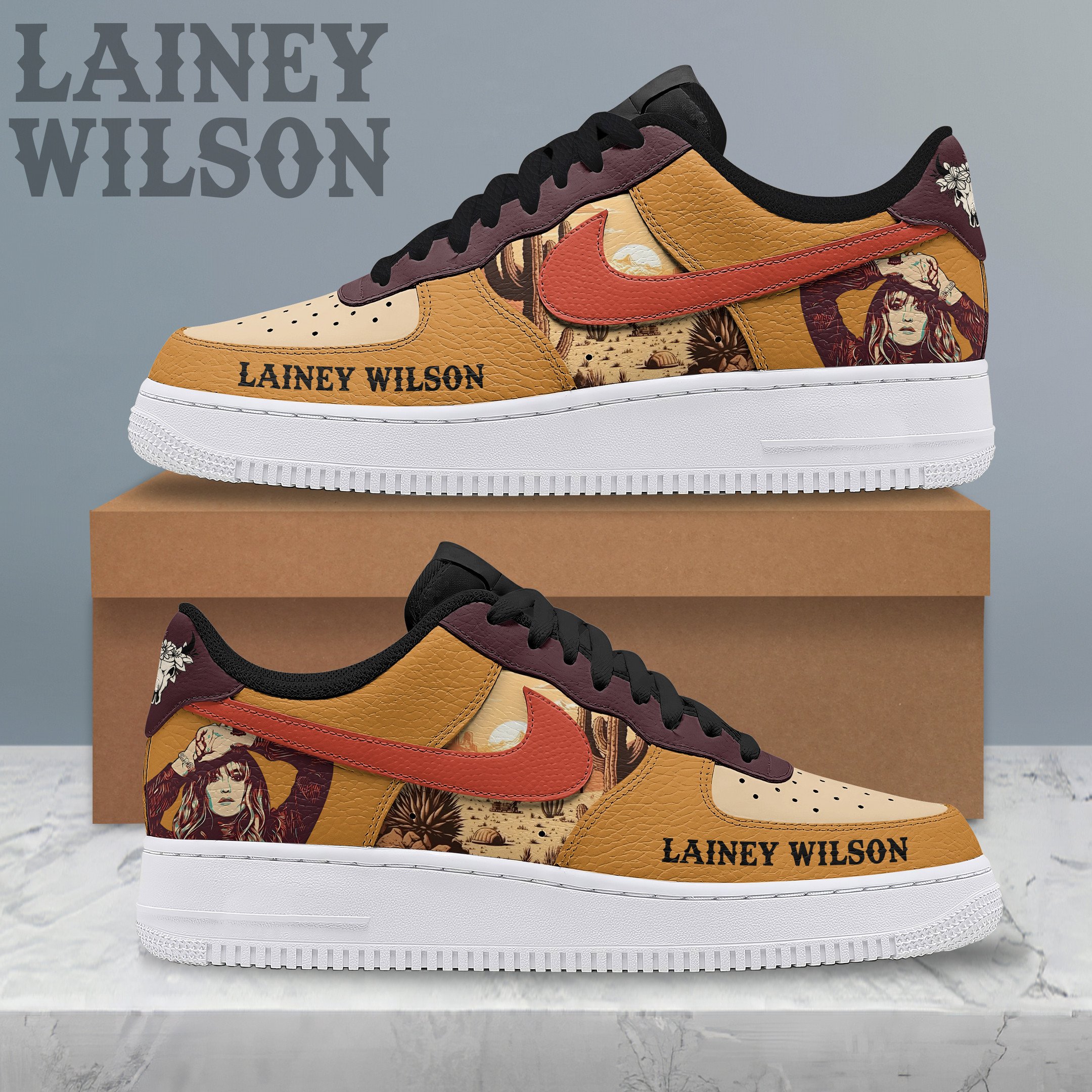 Premium Lainey Wilson AF1 Sneaker 106331
