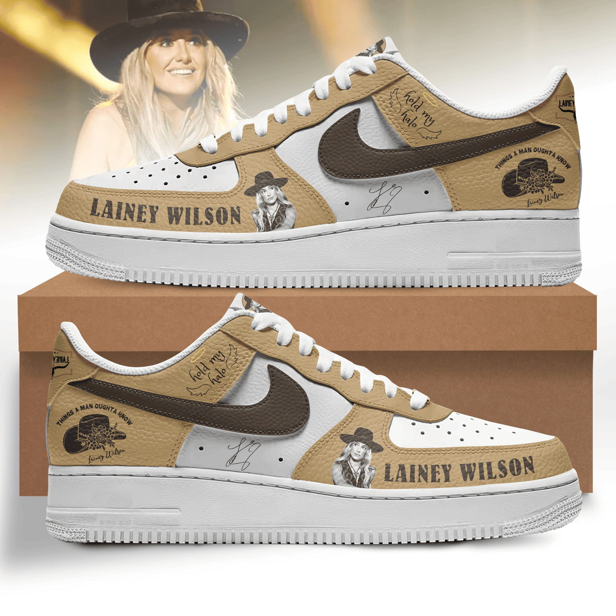 Premium Lainey Wilson AF1 Sneaker 106353
