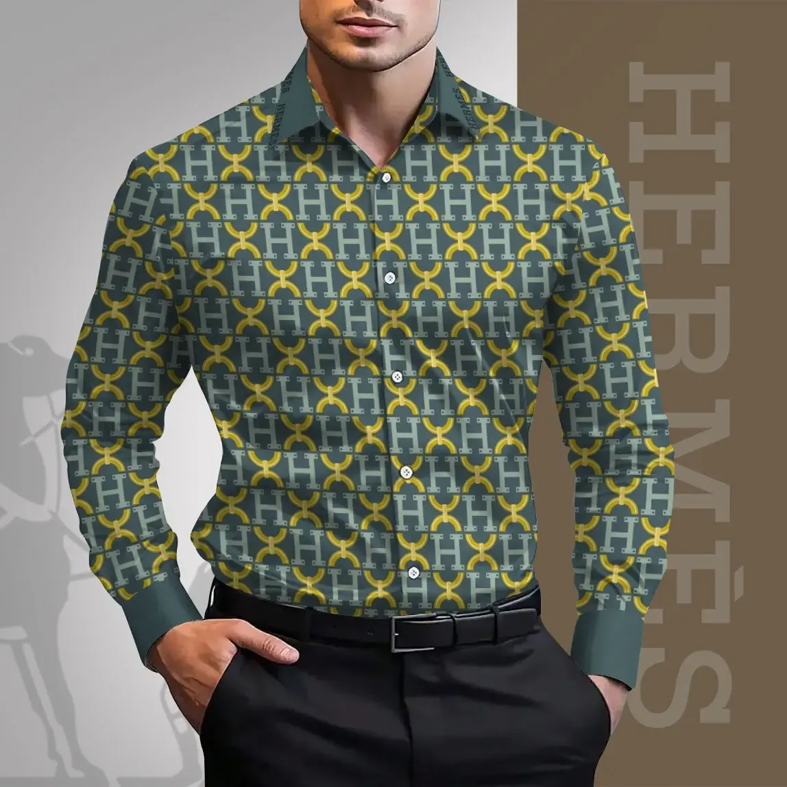 Premium Long Sleeve Button Shirt 2025 LUX-CCY-0000JJIWJNCD