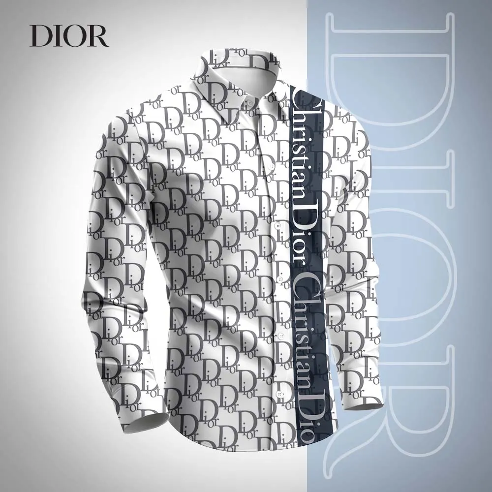Premium Long Sleeve Button Shirt 2025 LUX-CCY-01N3QPVDC
