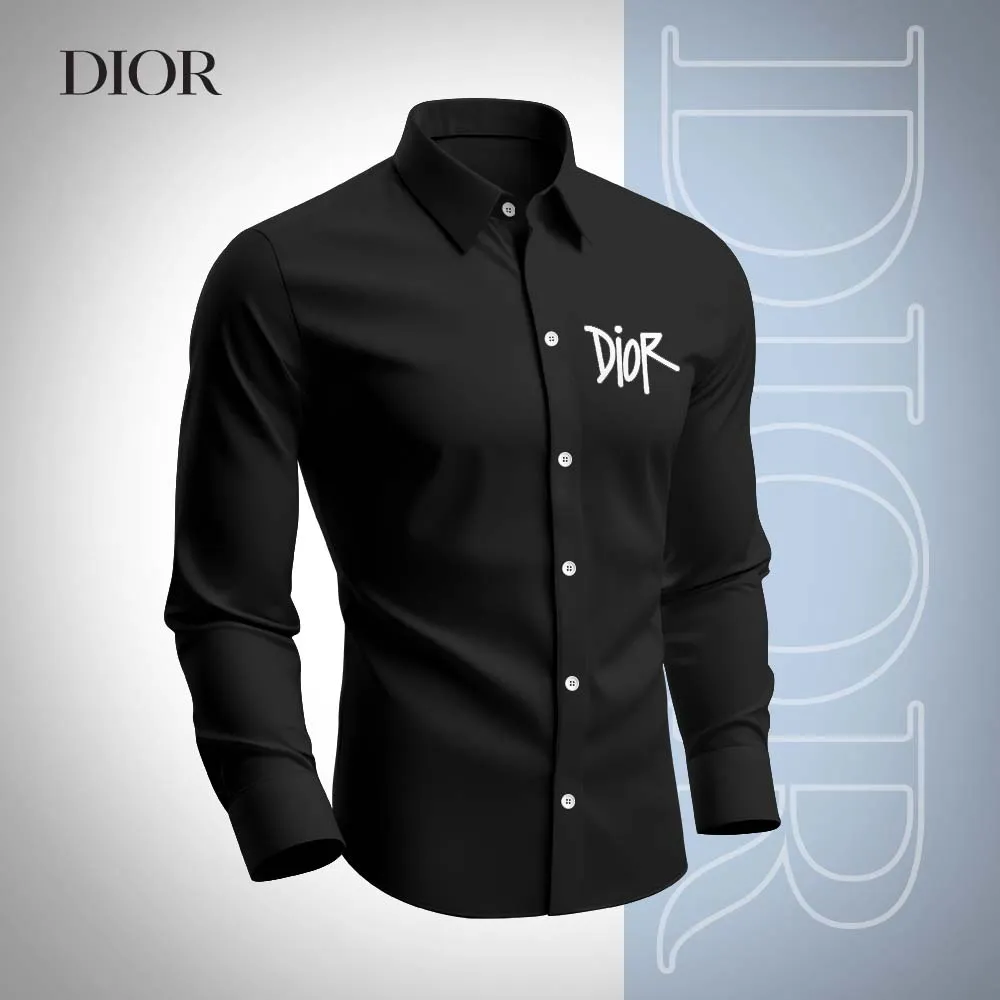 Premium Long Sleeve Button Shirt 2025 LUX-CCY-04Q5TMBAG
