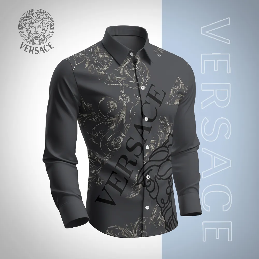 Premium Long Sleeve Button Shirt 2025 LUX-CCY-0508U2IHK