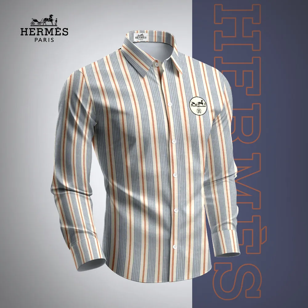 Premium Long Sleeve Button Shirt 2025 LUX-CCY-05I56RCTP