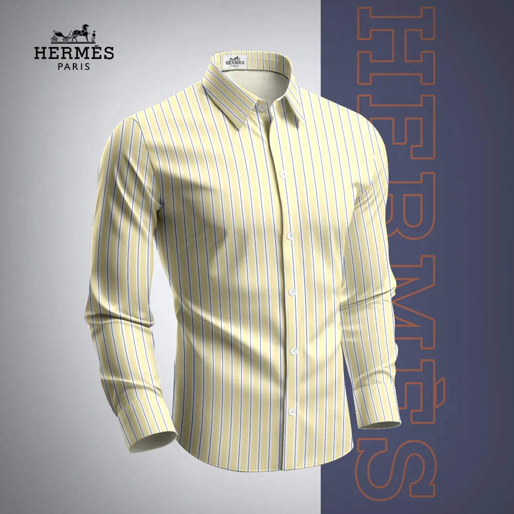 Premium Long Sleeve Button Shirt 2025 LUX-CCY-05JQWFDHU