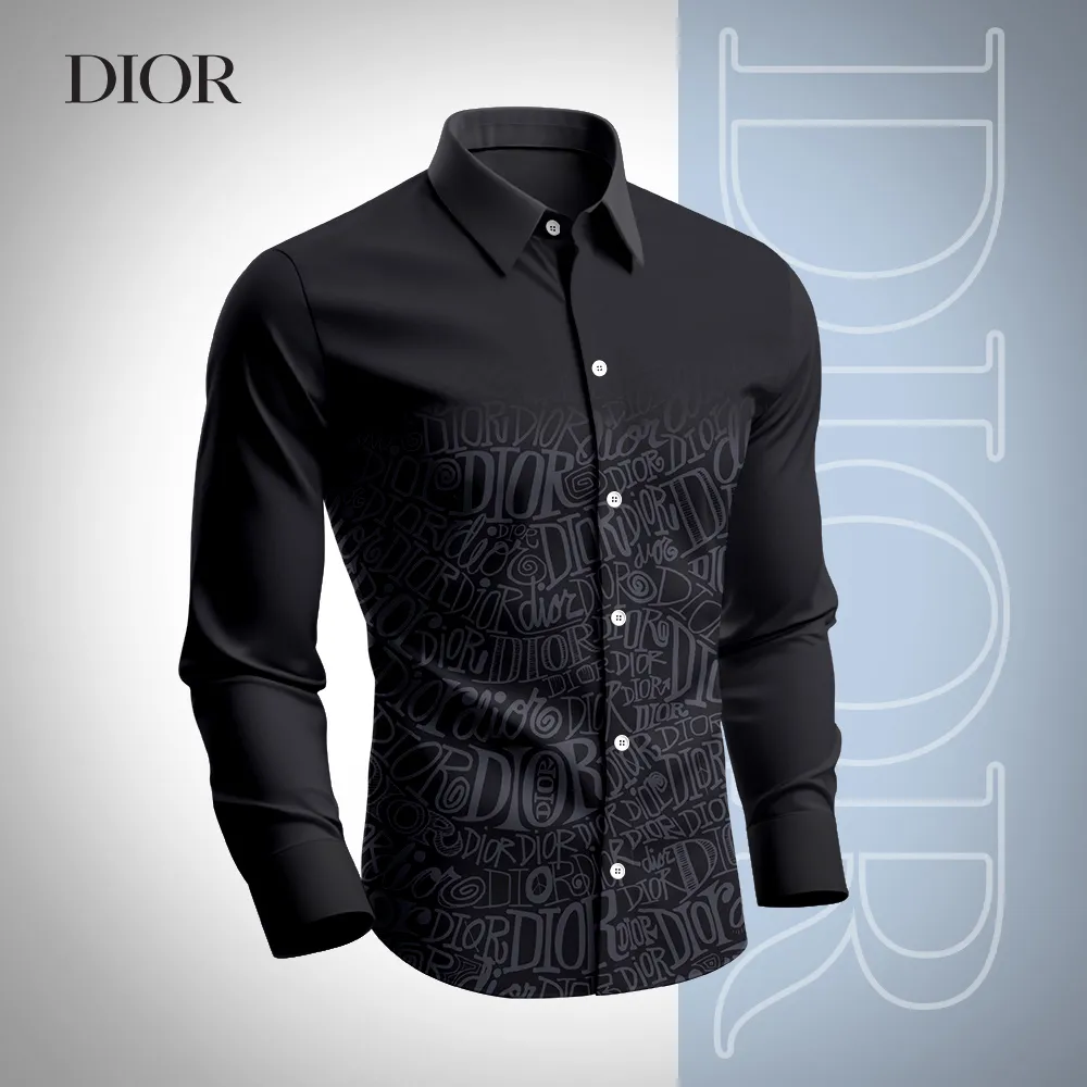 Premium Long Sleeve Button Shirt 2025 LUX-CCY-07MTDJN4P